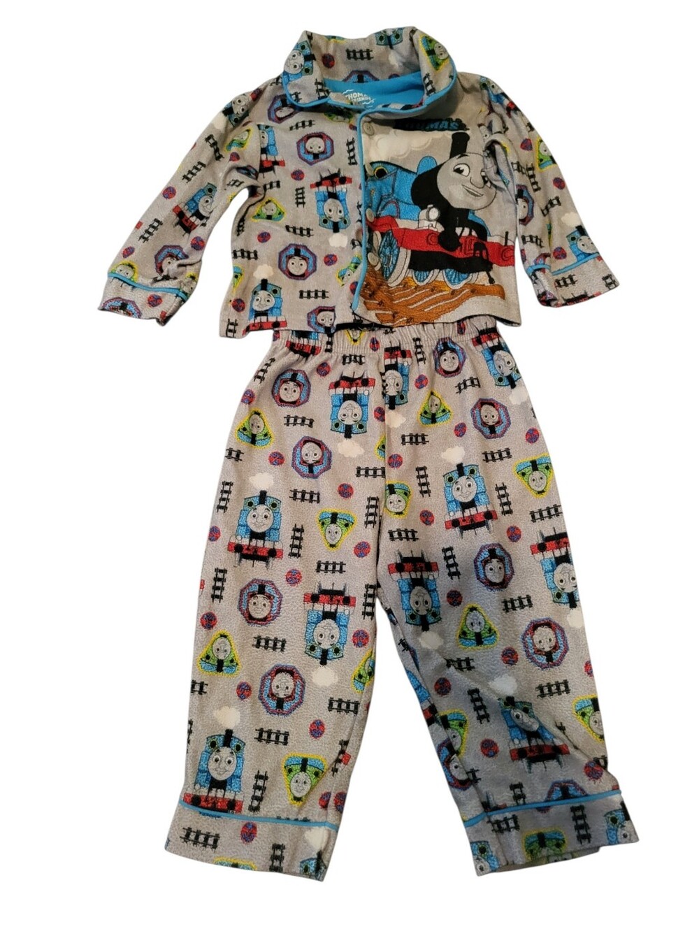 Thomas & Friends Fleece Pajama Set sz 2T